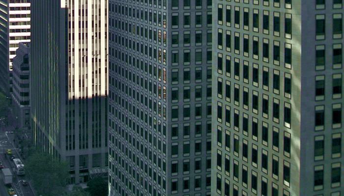 high rise buildings downtown