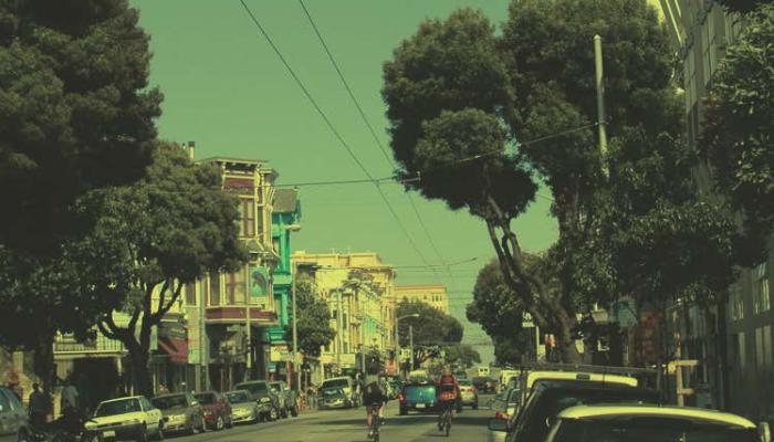 view of Haight Street